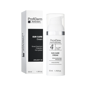 Слънцезащитен крем за лице SPF 50 ProfiDerm