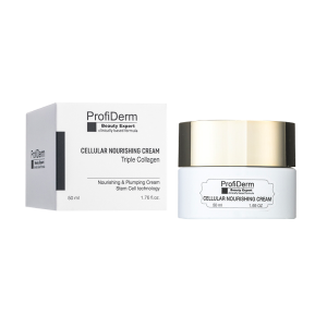 Клетъчен подхранващ крем с 3 вида колаген Beauty Expert